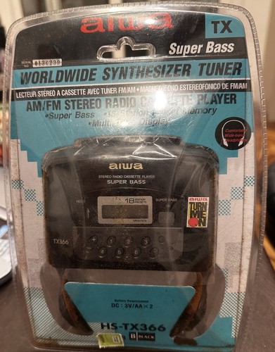 Walkman aiwa tx366 - walkman, hs-tx366