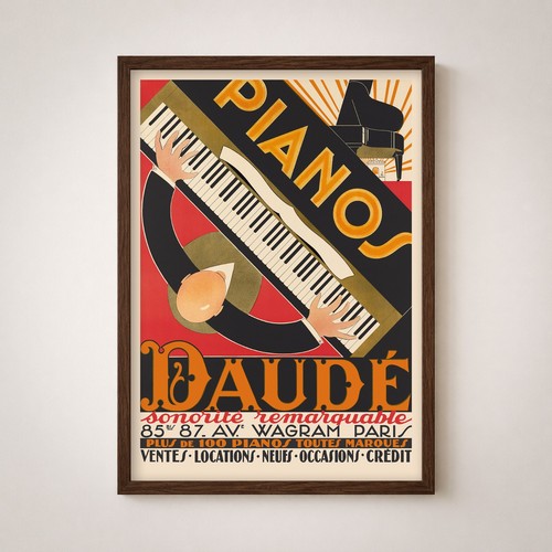 Poster pianoforti daude - pianoforti,