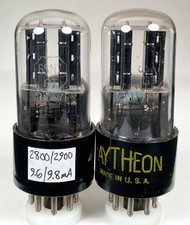 2 1952 Sylvania 6SN7GT Bad-Boy