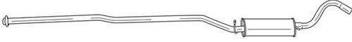 110 silenziatore centrale - 110,