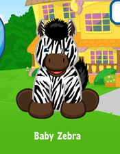 Webkinz Classic Baby Zebra