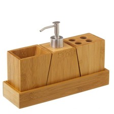 Set Bagno 3pz Con Dispenser