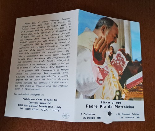 Santino servo dio padre pio - santino,