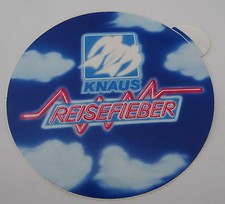Adesivo Pubblicitario Knaus Reisefieber Caravan Camper Anni '80