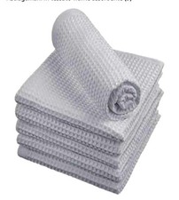 TRIS ASCIUGAMANI NIDO D'APE PER HOTEL AGRITURISMI ECC.. COL BIANCO ART PALINURO