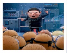 Minions Rise of Gru Alla ricerca del mini boss adesivi da collezione 25