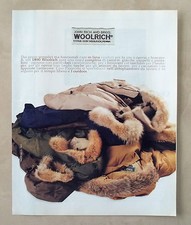 C412-Advertising Pubblicità-1998- WOOLRICH JOHN RICH AND BROS.