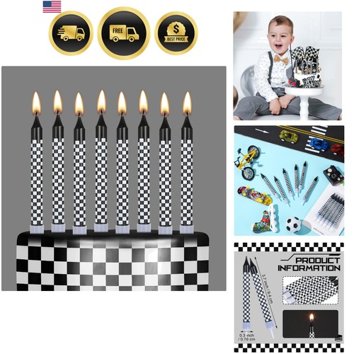 Candele compleanno auto corsa - compleanno,