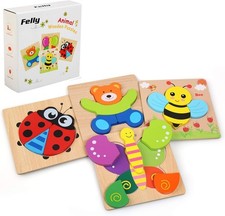 Puzzle legno bambino - in,