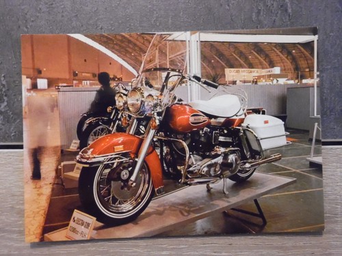 Carte postale moto harley - carte,