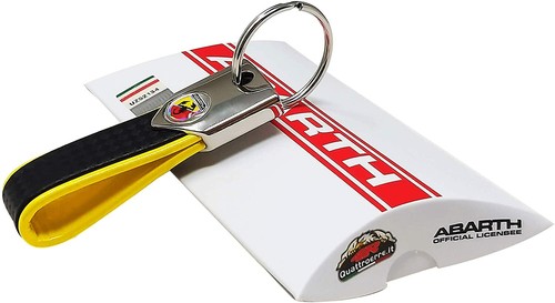 Portachiavi abarth carbon - portachiavi,