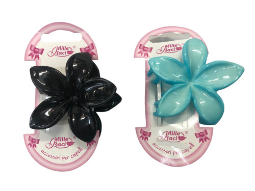 Hair clips flower - hair,