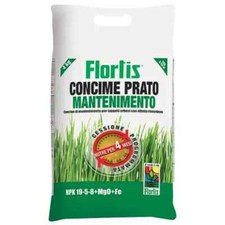 Concime prato professionale FLORTIS - Aumenta resistenza al calpestio 4KG 200mq