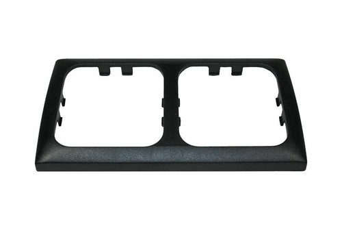 Cornice doppia presa nera - presa,