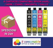 4 Cartucce ADATTO A  Epson 603