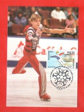 Olimpiadi. Salt Lake Sity 2002. Set di due Maxi Cads. Bulgaria 2002