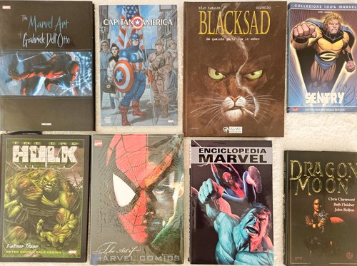 Lotto marvel art books - “lotto, +