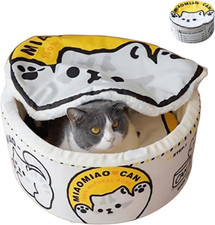 Cuccia per Gatti E Cani Da Interno,Cuccia Gatto E Cani, Lettino per Gatti, Igloo