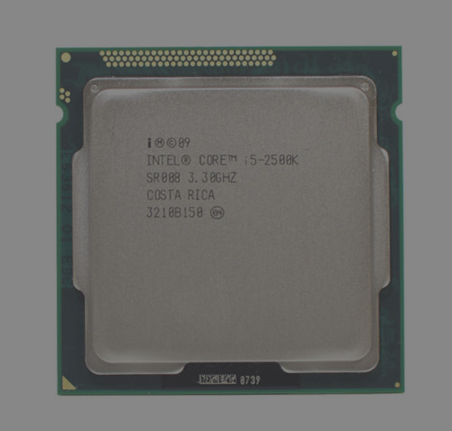 Processore intel core 2500 - processore,