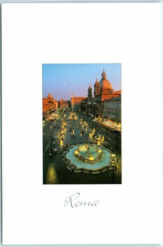 Cartolina piazza navona - piazza,