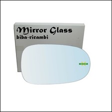 Vetro Specchio Nudo Adesivo Lato DX-Passeggero Per Nissan Almera Tino (V10) 98>