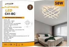 Plafoniera LED UNIVERSO C41-BC
