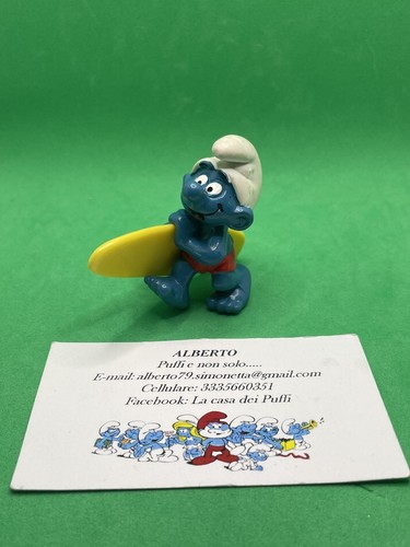 Puffi smurfs puffo con tavola - puffi,