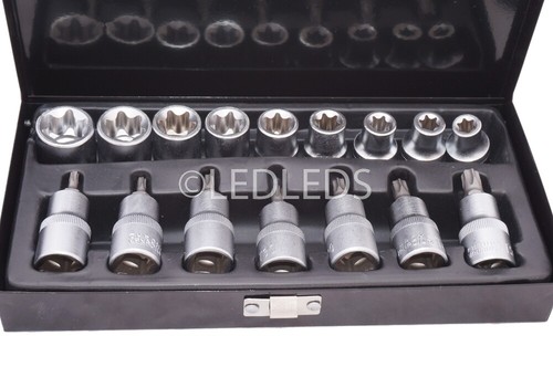 Set chiavi bussola torx - set,