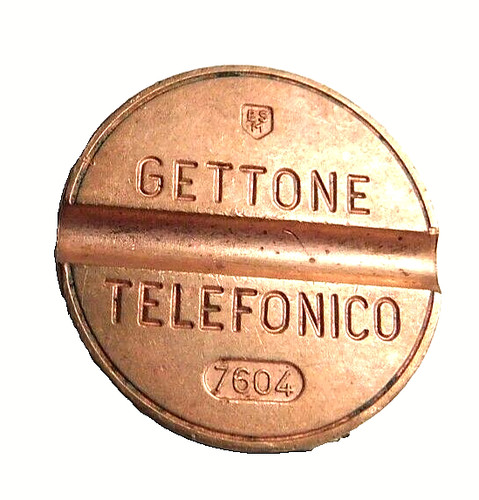 Gettone telefonico zecca - zecca, esm
