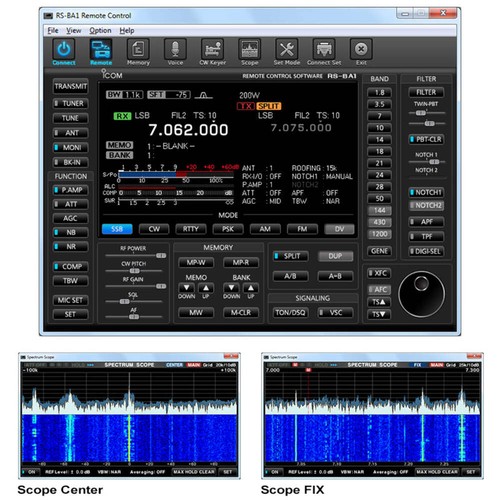 Icom ba1 ip remote - -,