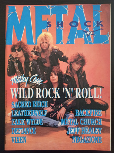 Metal shock rivista heavy - shock,