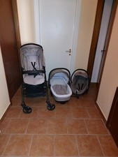 trio passeggino usato ottime condizioni.  Marca cam. Colore rosa