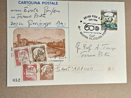 1994 fermo posta pagata - pagata, a