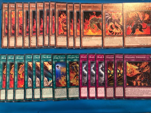 Yugioh volcanic deck core - deck,