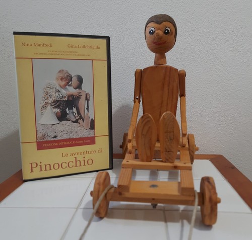 Pinocchio burattino legno - in,
