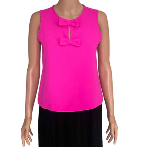 Top senza maniche con - , fiocco