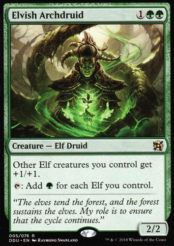 Elvish archdruid elf - elf,