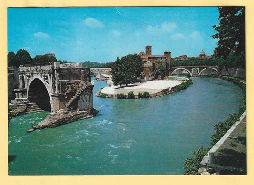 Cartolina italia roma - italia,