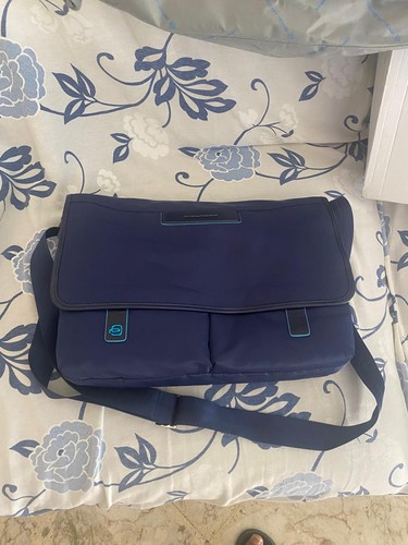 Borsa cartella piquadro blu - borsa,