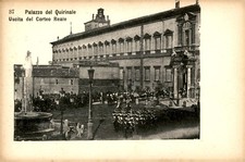 Palazzo del Quirinale, Corteo