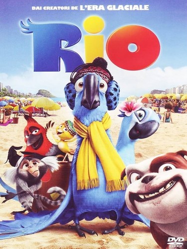 Rio dvd cartone animato - rio,