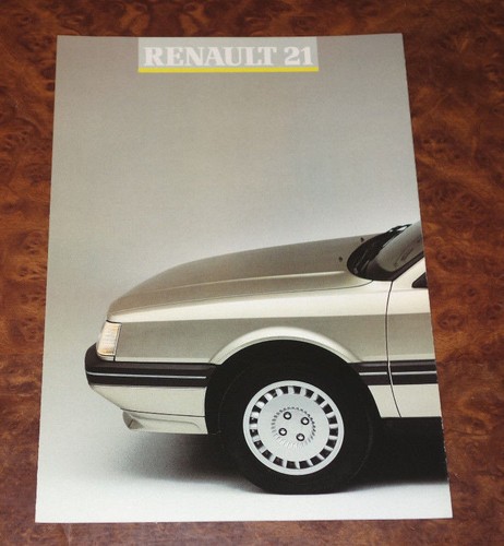 Dépliant renault berlines - renault, 21
