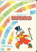 Walt Disney Quaderno di PAPERINO: ZIO PAPERONE Anni '70/'80 by Pigna a quadretti