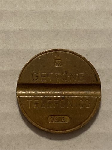 Gettone telefonico italy - gettone,