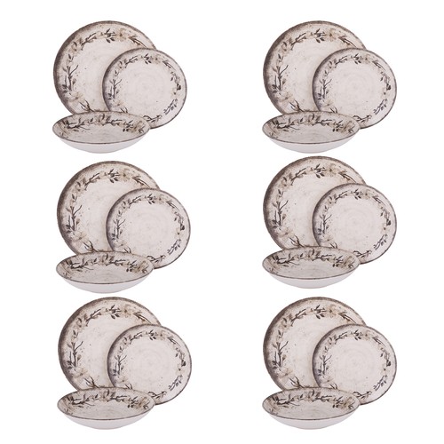 Servizio piatti ceramica - 18,