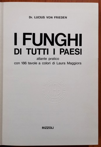 Von frieden funghi di - von,