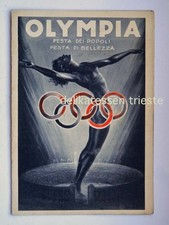 OLYMPIA film olimpiadi 1936 Leni Riefenstahl vecchia cartolina apribile