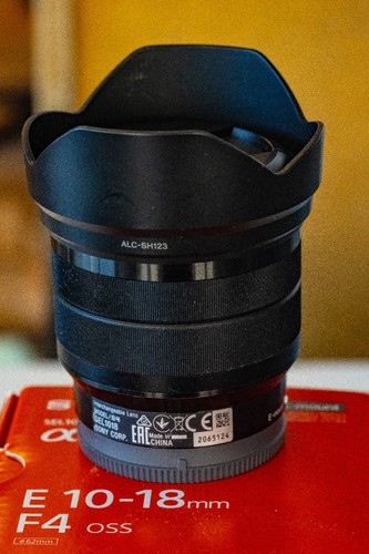 Obiettivo sony 18mm f - obiettivo, 10-18mm