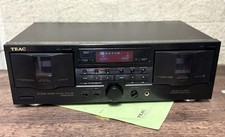 TEAC W-760R Piastra doppia di registratore cassette Dolby B-C HX-Pro (leggi)