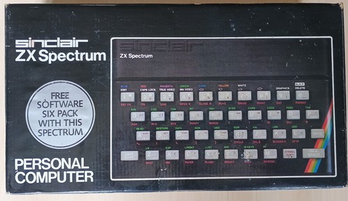 Spectrum 48k scatola e - zx,